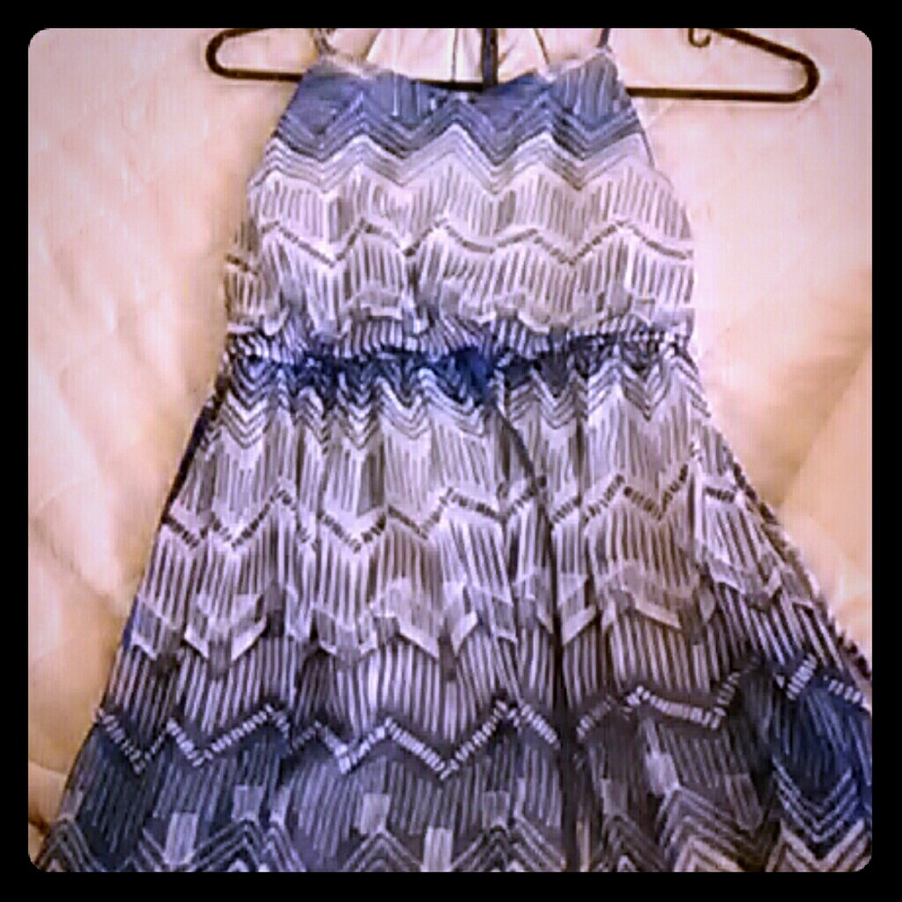 Blue summer dress